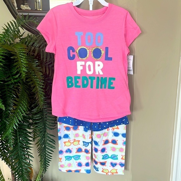 Brand New Carter’s 3-Piece Pajama Set Too Cool for Bedtime Sunglasses Sleepwear - Picture 12 of 12